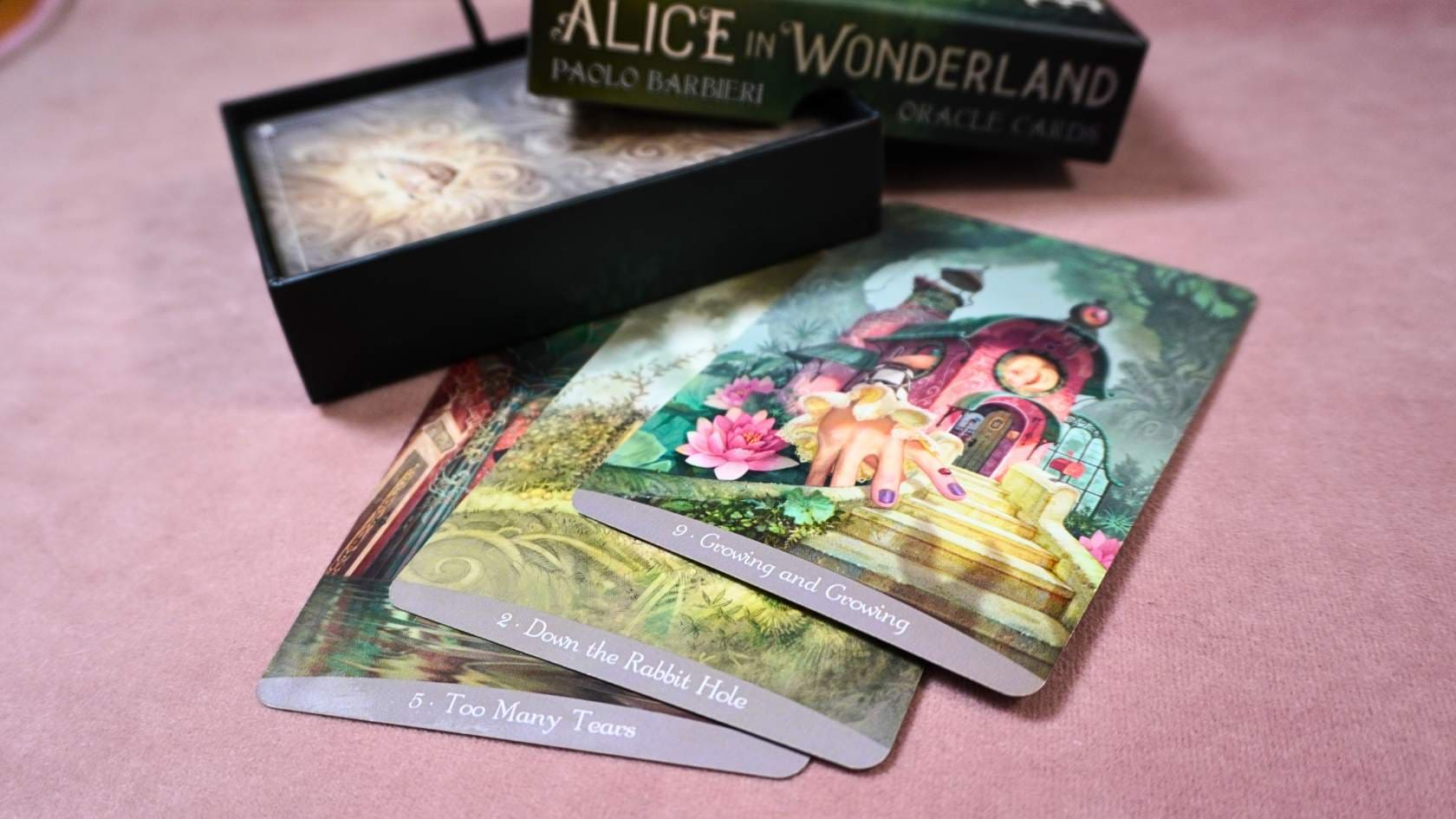 愛麗絲夢遊仙境指引卡
